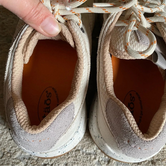 Taos Footwear Beige and Cream Sneakers - Picture 9 of 11